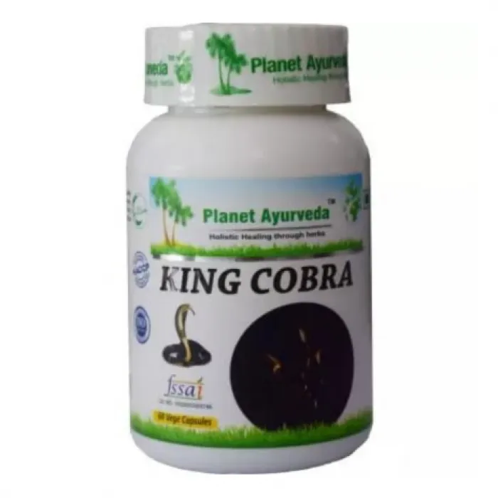 Planet Ayurveda King Cobra 60 Capsules in Pakistan