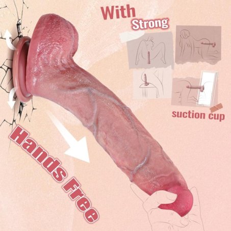 10.8 Inch Realistic Dildo for Women in Pakistan