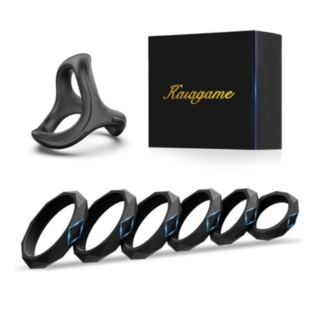 8 Silicone Cock Rings Set for Men In Pakistan