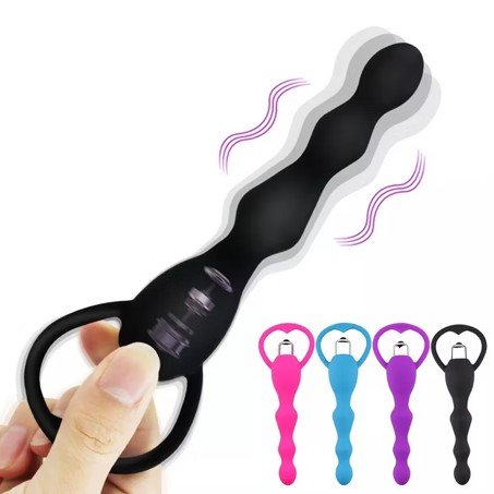 Anal Beads Butt Plug Prostate Massage Vibrator