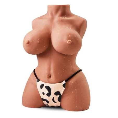 Brown Sex Doll with Hourglass Body Shape in Pakistan