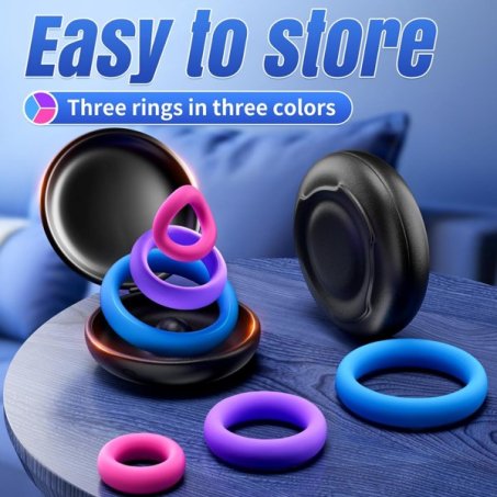 Colored 85kg Tension Cock Ring Set In Pakistan