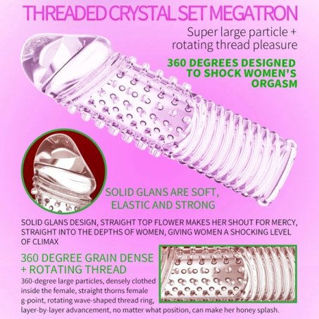 Crystal (Dot & Waves) Condom In Pakistan