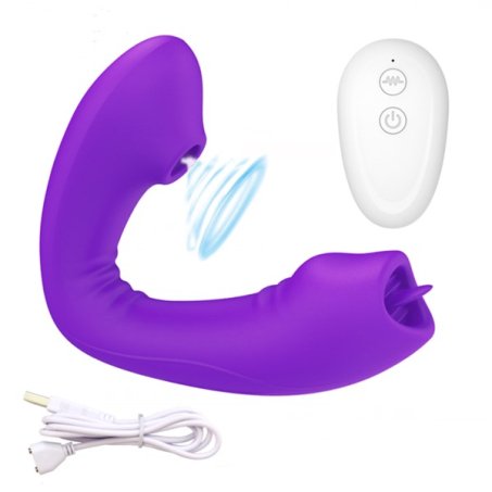 LELO 10 Modes Remote Control Tongue Licking Clitoris Stimulator In Pakistan