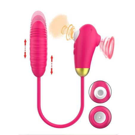 New Clit Sucking Toy With Thrusting Vibrator In Pakistan