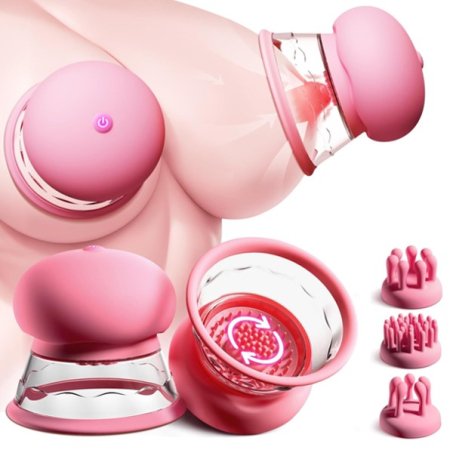 Nipple Sucker Toy Massager With 3 Brush Heads In Pakistan