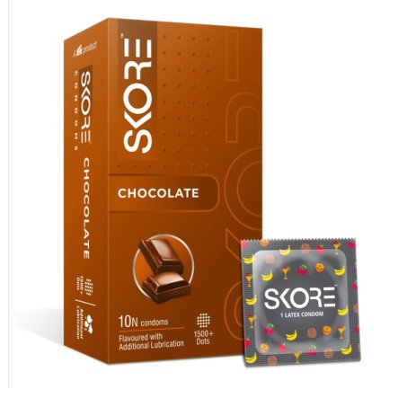 10Condoms Skore Chocolate Flavoured In Pakistan