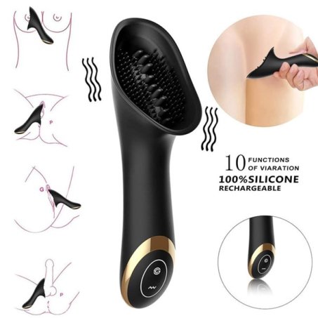 Realistic Granules Tongue Lick Clitoris Vibrator 30 Frequencies In Pakistan