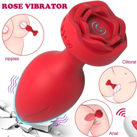 Rose Anal With App Remote Control Vibrator In Pakistan