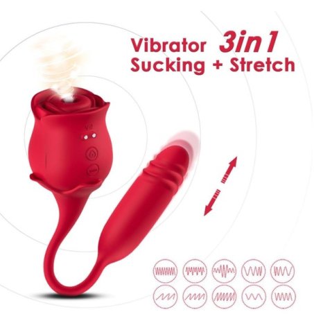 Rose Clit Sucker With Thrusting Vibrator In Pakistan