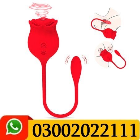 Rose Clit Sucking Vibrator With Bullet