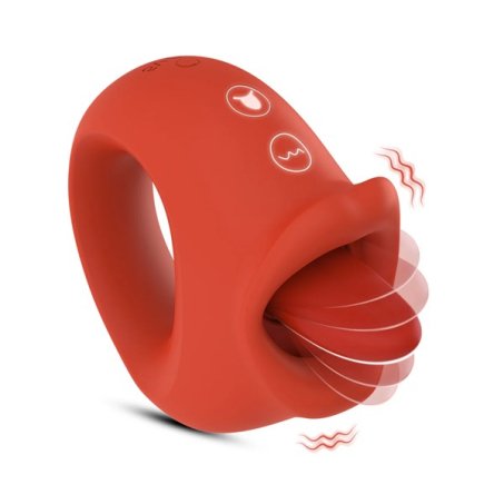 Rose Mouth Tongue Vibrator Clit Stimulator In Pakistan