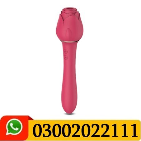 Rose Sucking Toy Vibrating Wand Massager In Pakistan