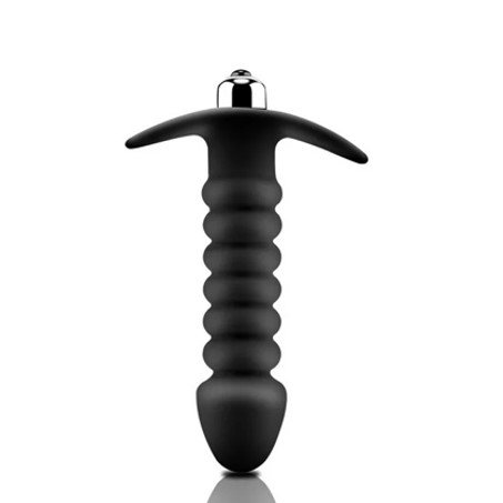 Supor Play Quest Slim Silicone Butt plug Black