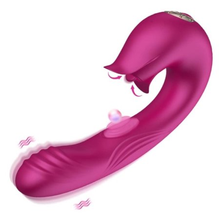 Tongue Licking G-Spot Vibrator With Tapping Function In Pakistan