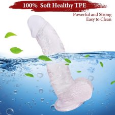 10 Clear Soft Realistic Huge Dildo in Pakistan