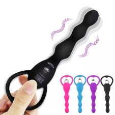 Anal Beads Butt Plug Prostate Massage Vibrator