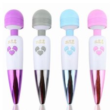 Deluxe Rechargeable Mini Massage Wand Vibrator