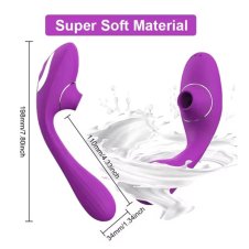 G-Spot Sucking Vibrator Multi-frequency Clitoral Massager In Pakistan