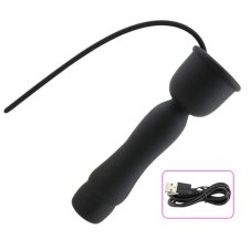 Man Nuo Silicone Vibrating Penis Plug Black In Pakistan
