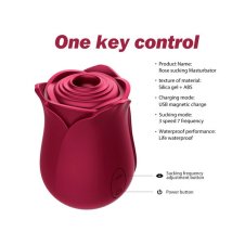 New Rose Suction Vibrator Toy