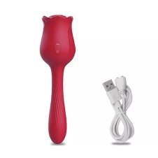 Rose Clitoral Sucking With Vibrating Wand