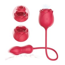 Rose Sucking Toy With Vibrating Bullet In Pakistan