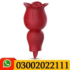 Rose Sucking Vibrator With Licking Tongue In Pakistan