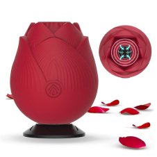Rose Suction Vibrator With 9 Powerful Frequency