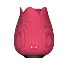 Rose Vibrator With Particle Sucking Mouth
