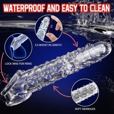 Soft Graininess Shaped Penis Extender In Pakistan