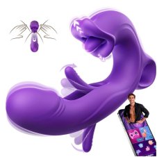 Tongue Flapping Clit Vibrator With Dildo In Pakistan